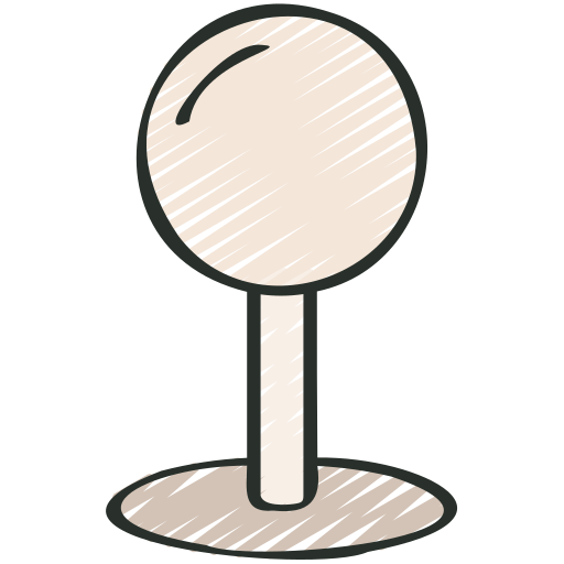 Pictogramme d'un ping de localisation